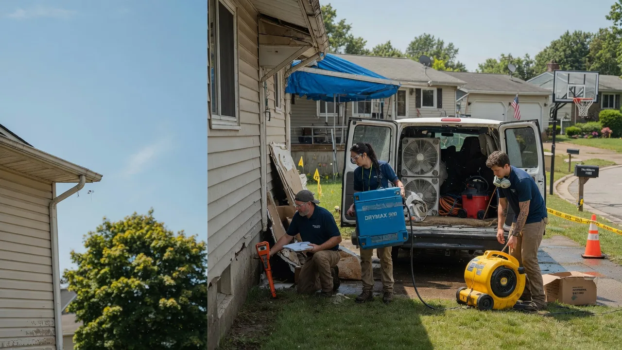 Ceiling Leak Cleanup in Putnam Station, NY near me